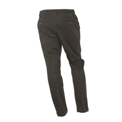 Made in Italy Brown Cotton Men’s Pant - Chinos