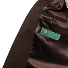 Made in Italy Brown Wool Coat