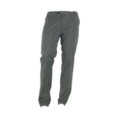 Made in Italy ’Gray Cotton Men Trouser with Italian Craftsmanship’ - IT46 | S - Trousers