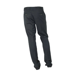 Made in Italy Gray Polyester Men Trouser - Trousers