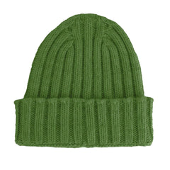 Made in Italy Green Cashmere Hat - UNI - Beanies