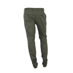 Made in Italy Green Cotton Men’s Trouser - IT52 | XL - Trousers