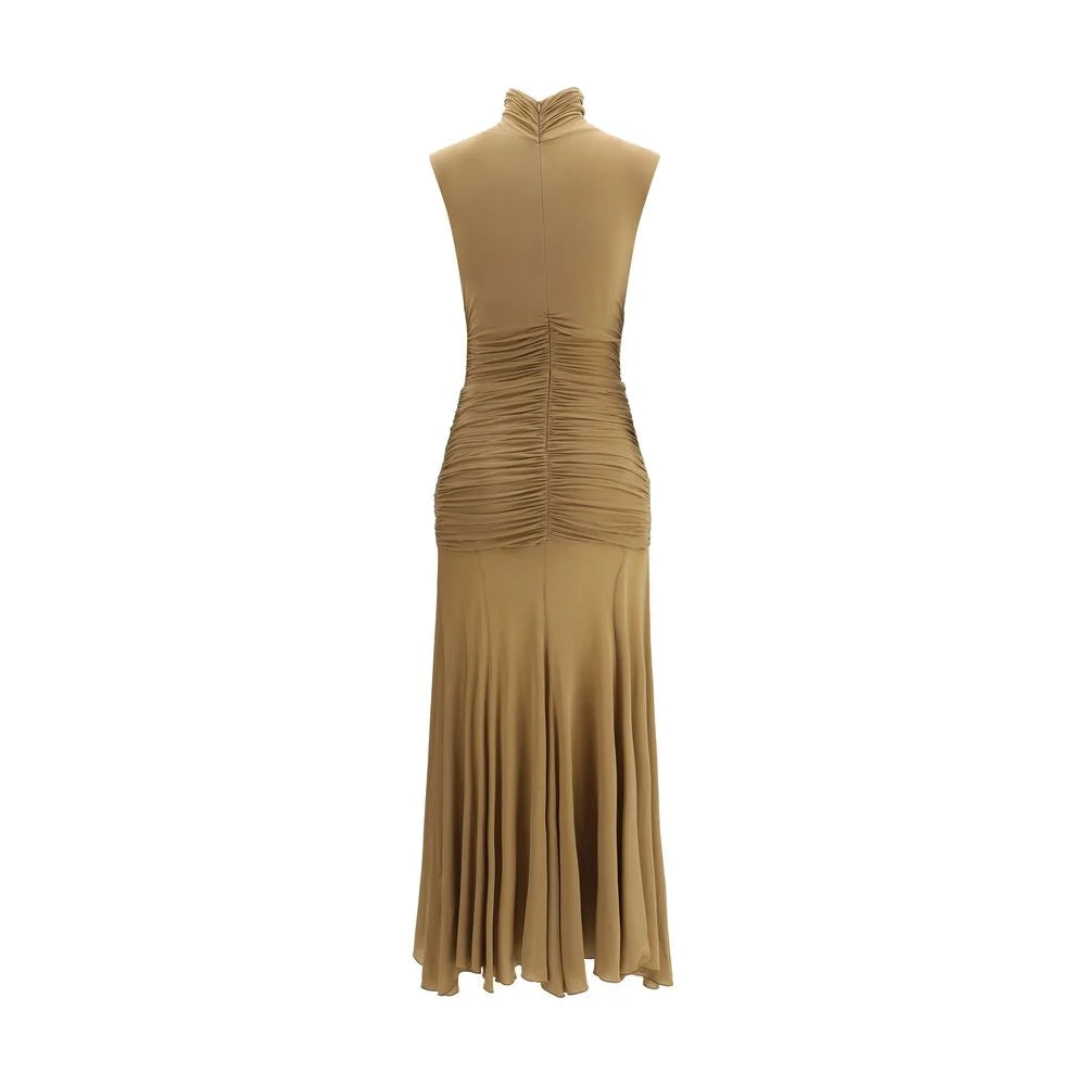 Magda Butrym Beige Copper Casual Dress - IT38 | S