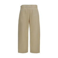 Magda Butrym Beige Cotton Casual Pants - IT36 | XS