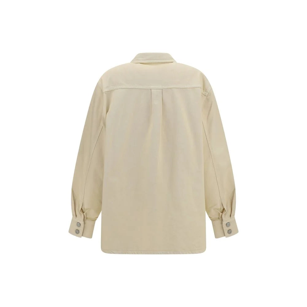Magda Butrym Beige Denim Shirt - IT36 | XS