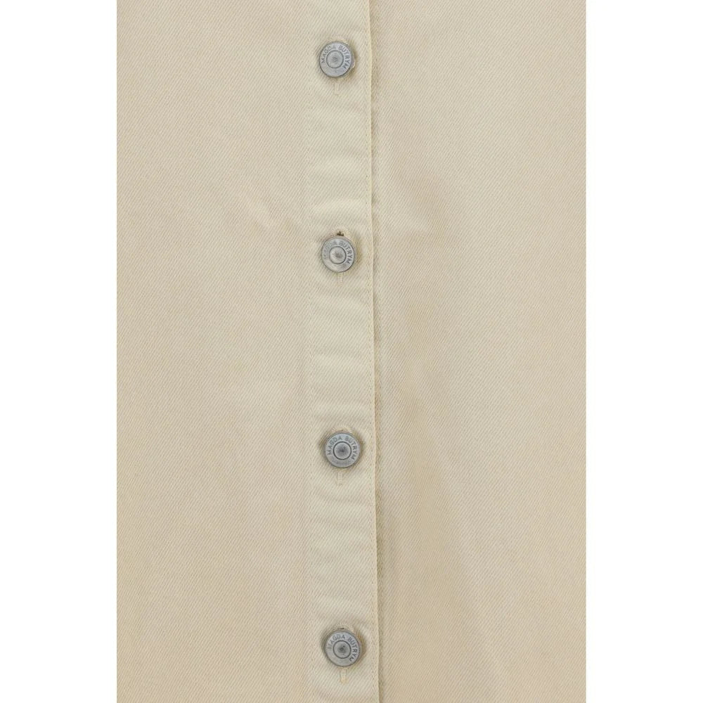 Magda Butrym Beige Denim Shirt - IT36 | XS
