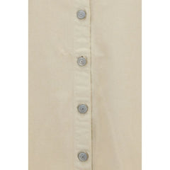 Magda Butrym Beige Denim Shirt - IT36 | XS