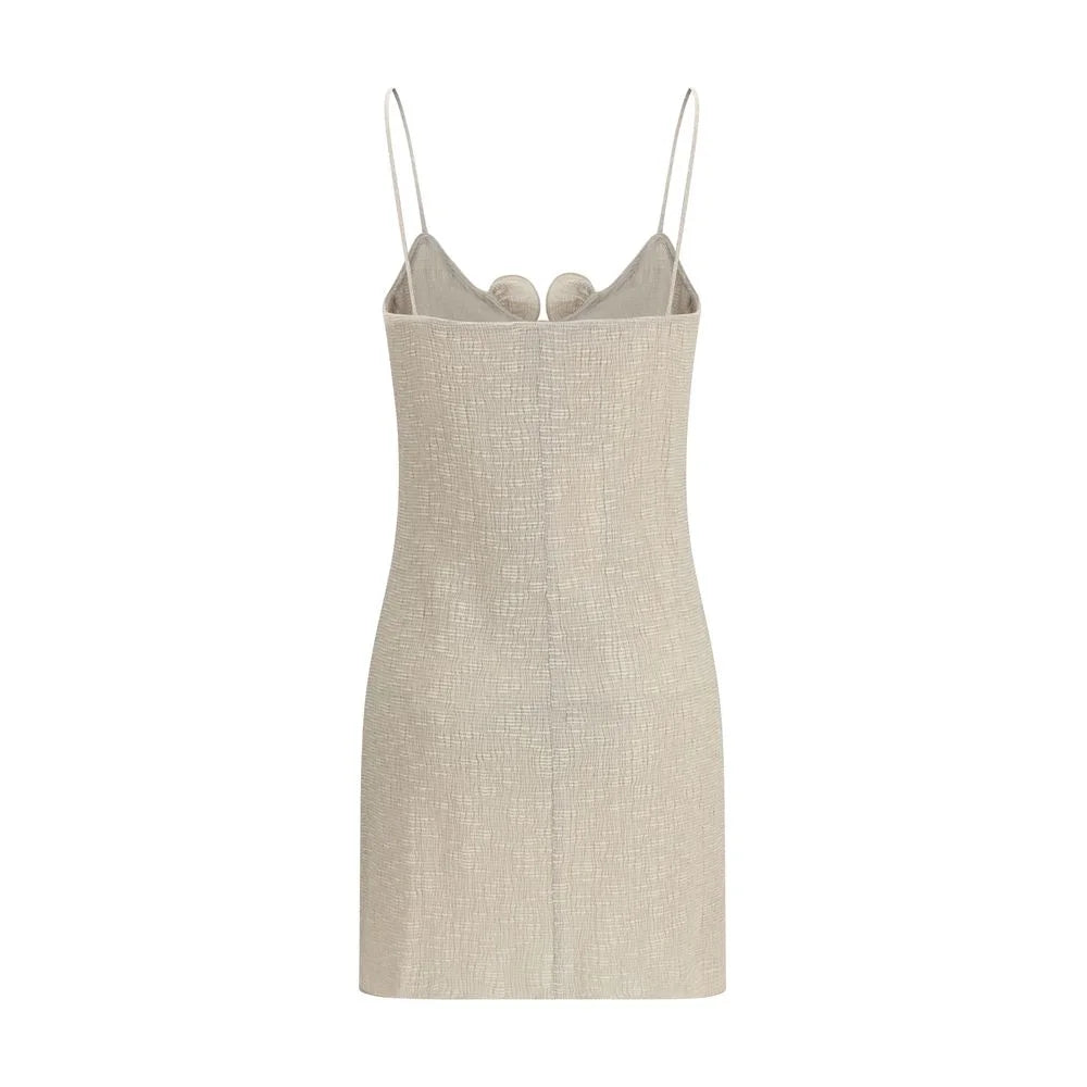 Magda Butrym Beige Lyocell Casual Dress - IT38 | S