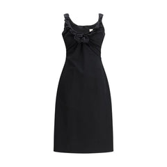 Magda Butrym Black Cotton Casual Dress