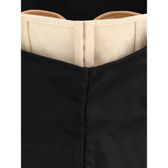 Magda Butrym Black Cotton Top - IT36 | XS