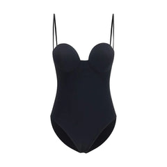 Magda Butrym Black Polyamide One-Piece Swimsuit - IT40 | M