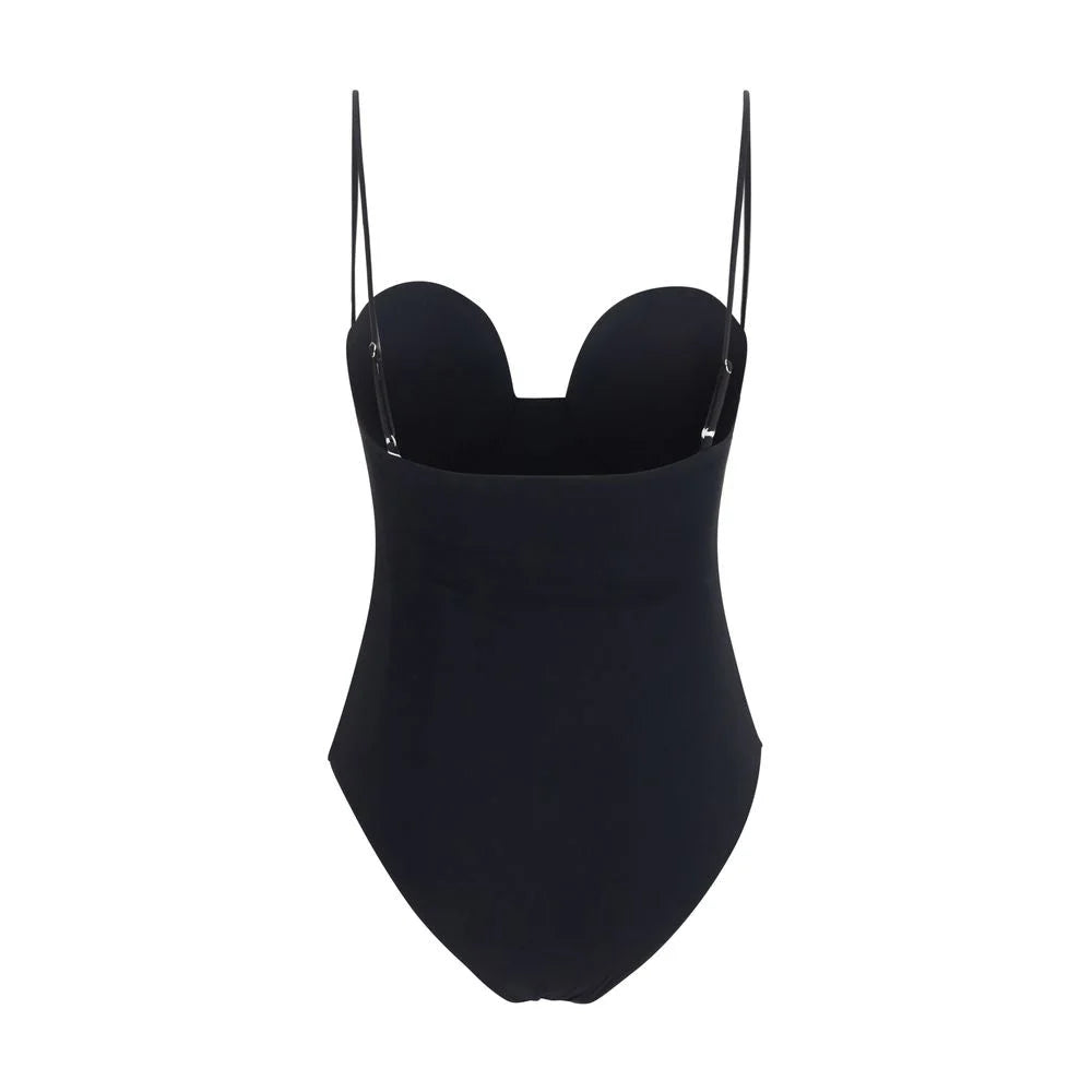 Magda Butrym Black Polyamide One-Piece Swimsuit - IT40 | M