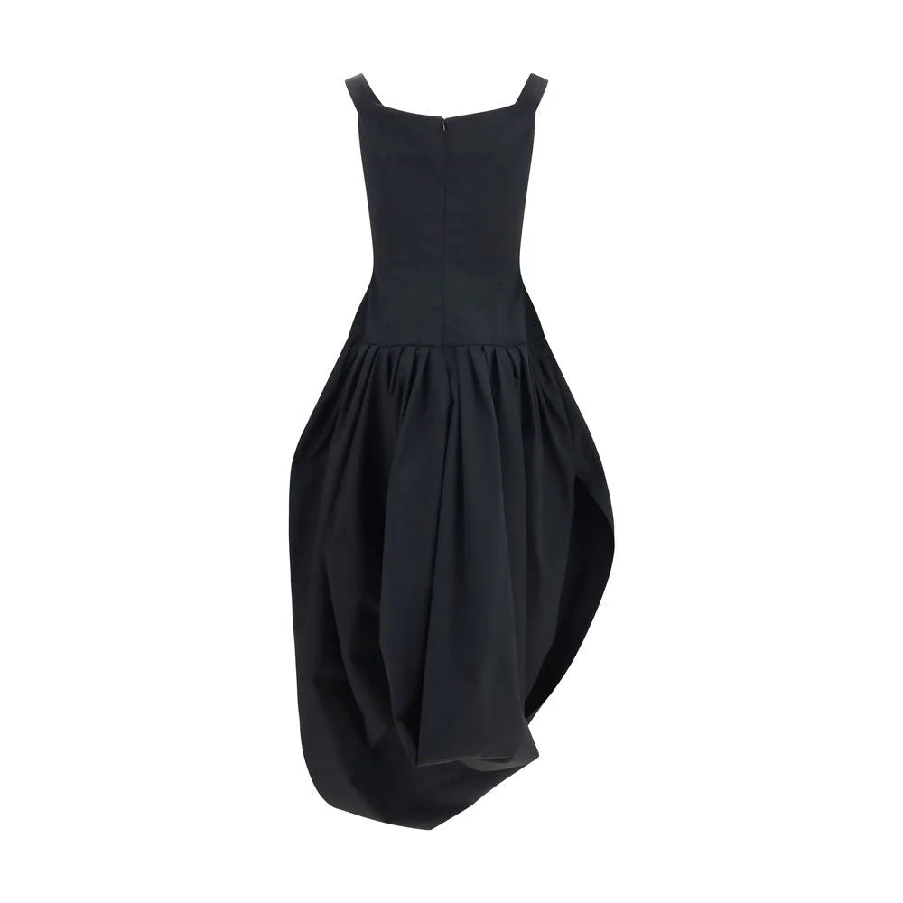 Magda Butrym Black Polyester Casual Dress