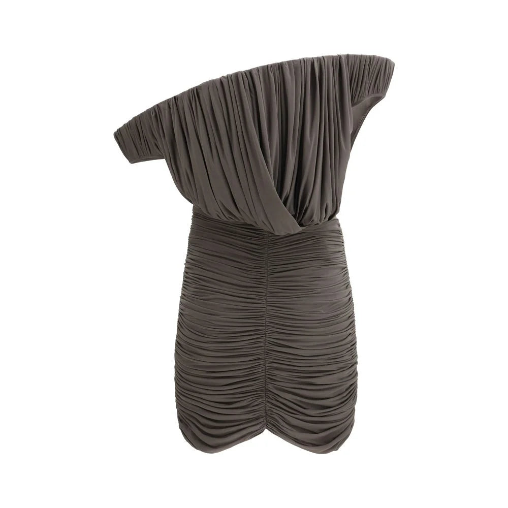 Magda Butrym Brown Copper Casual Dress - IT36 | XS