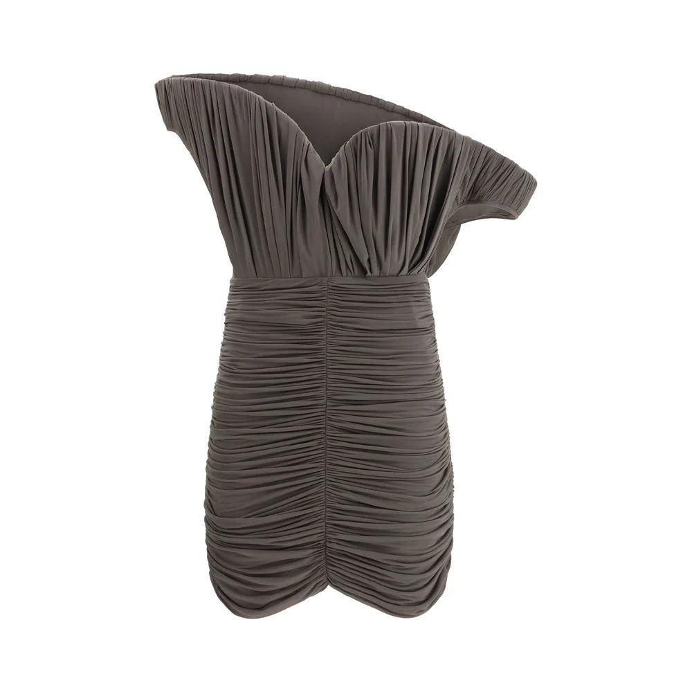 Magda Butrym Brown Copper Casual Dress - IT36 | XS