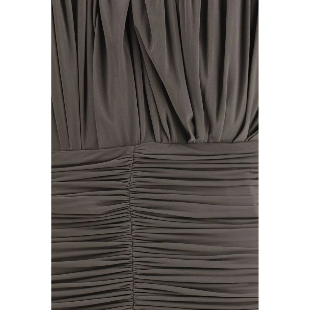 Magda Butrym Brown Copper Casual Dress - IT36 | XS