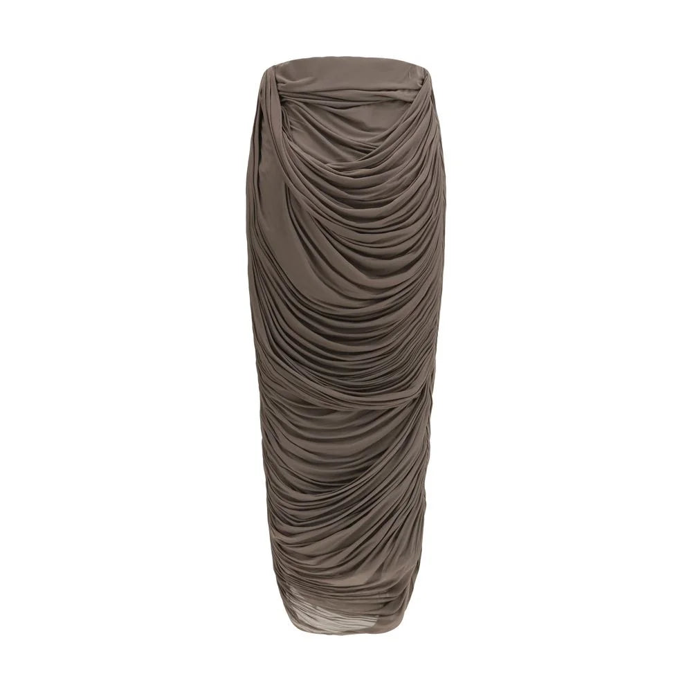 Magda Butrym Brown Copper Midi Skirt - IT38 | S