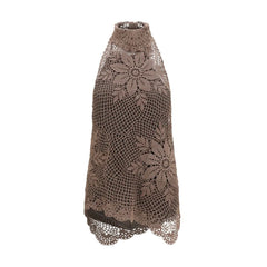 Magda Butrym Brown Cotton Blouse - IT40 | M