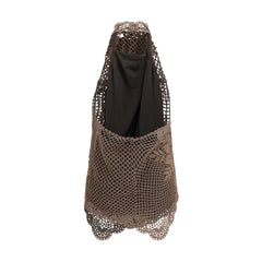 Magda Butrym Brown Cotton Blouse - IT40 | M