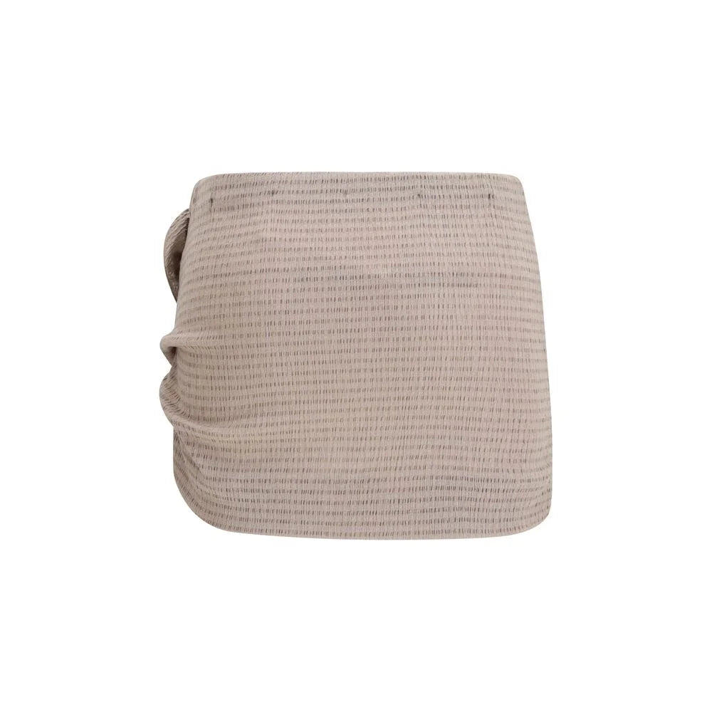 Magda Butrym Brown Lyocell Mini Skirt - IT36 | XS