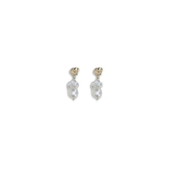 Magda Butrym Gold Pearl Earrings - One Size