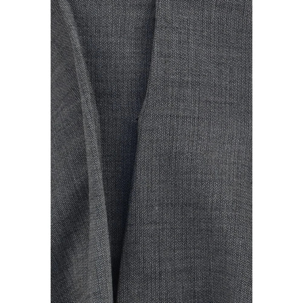 Magda Butrym Gray Wool Oves Aries Corset - 34 | XXS