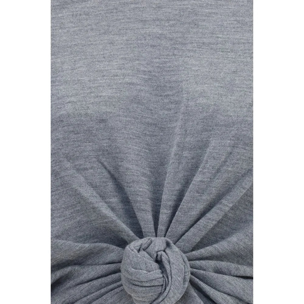 Magda Butrym Gray Wool Oves Aries Sportswear - IT38 | S