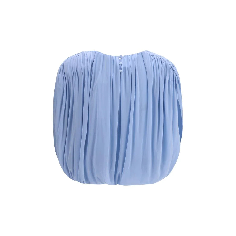 Magda Butrym Light Blue Copper Blouse