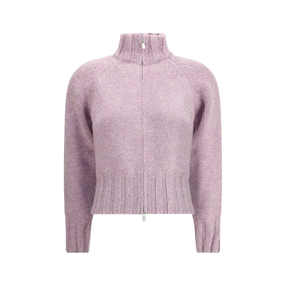 Magda Butrym Purple Cashmere Cardigan - Cardigans