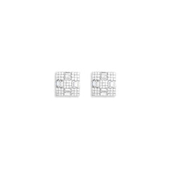 Magda Butrym Silver Brass Earrings - One Size