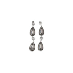 Magda Butrym Silver Brass Earrings - One Size