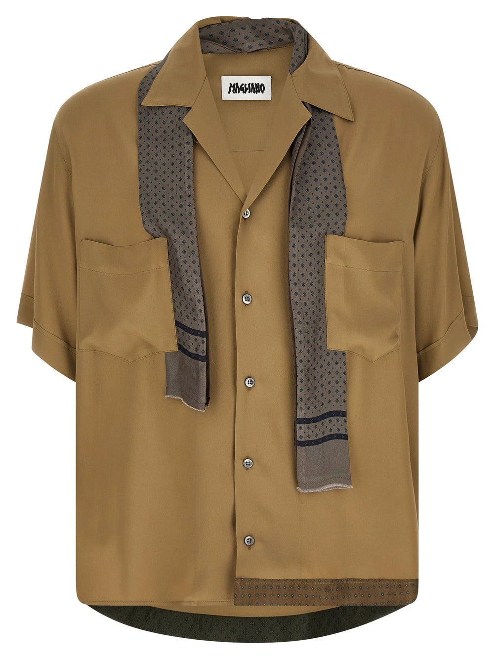 Magliano Beige Acetate Blouse - M