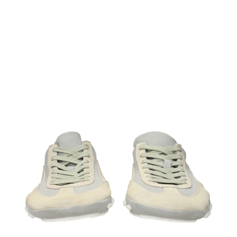 Magliano Beige Leather Low Top Sneakers