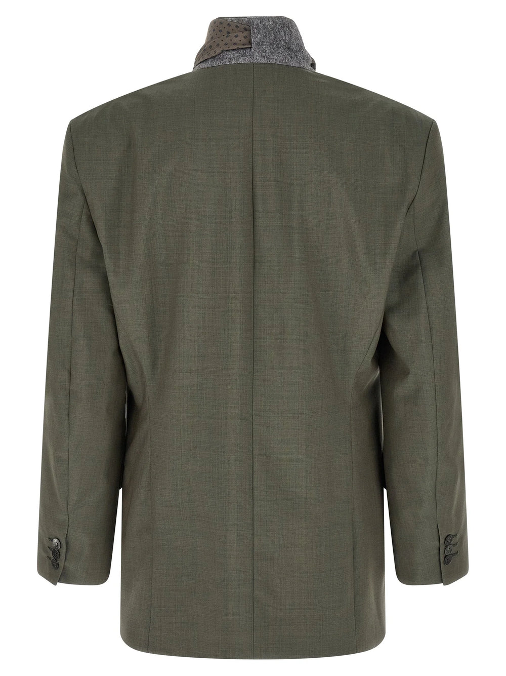 Magliano Bicolor Virgin Wool Blazer
