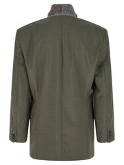Magliano Bicolor Virgin Wool Blazer