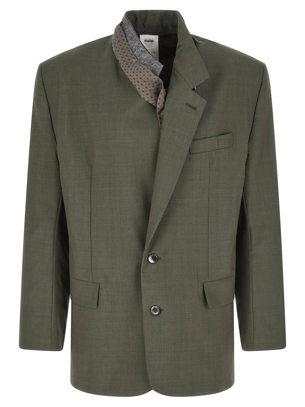 Magliano Bicolor Virgin Wool Blazer