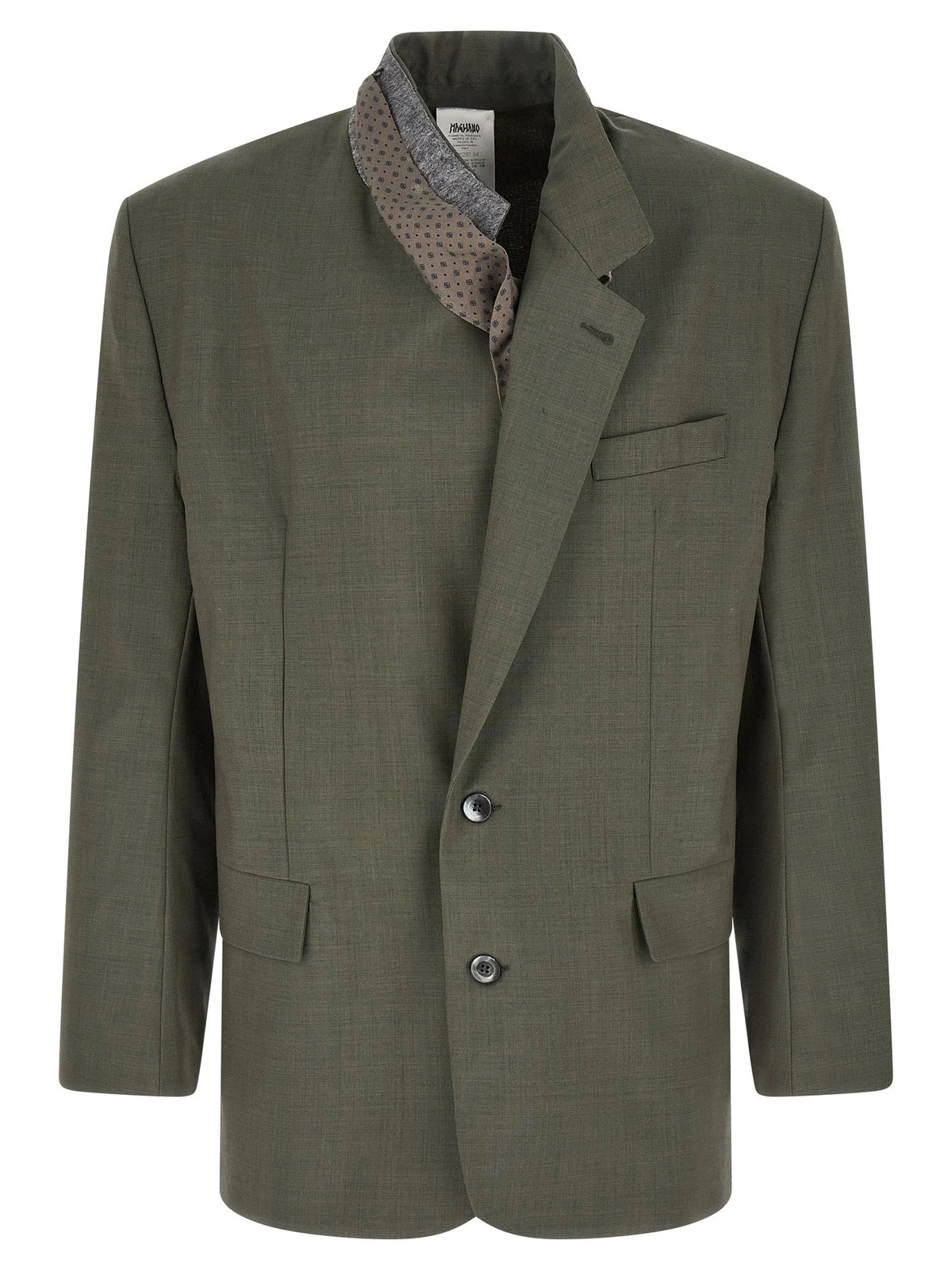 Magliano Bicolor Virgin Wool Blazer