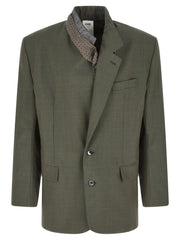 Magliano Bicolor Virgin Wool Blazer