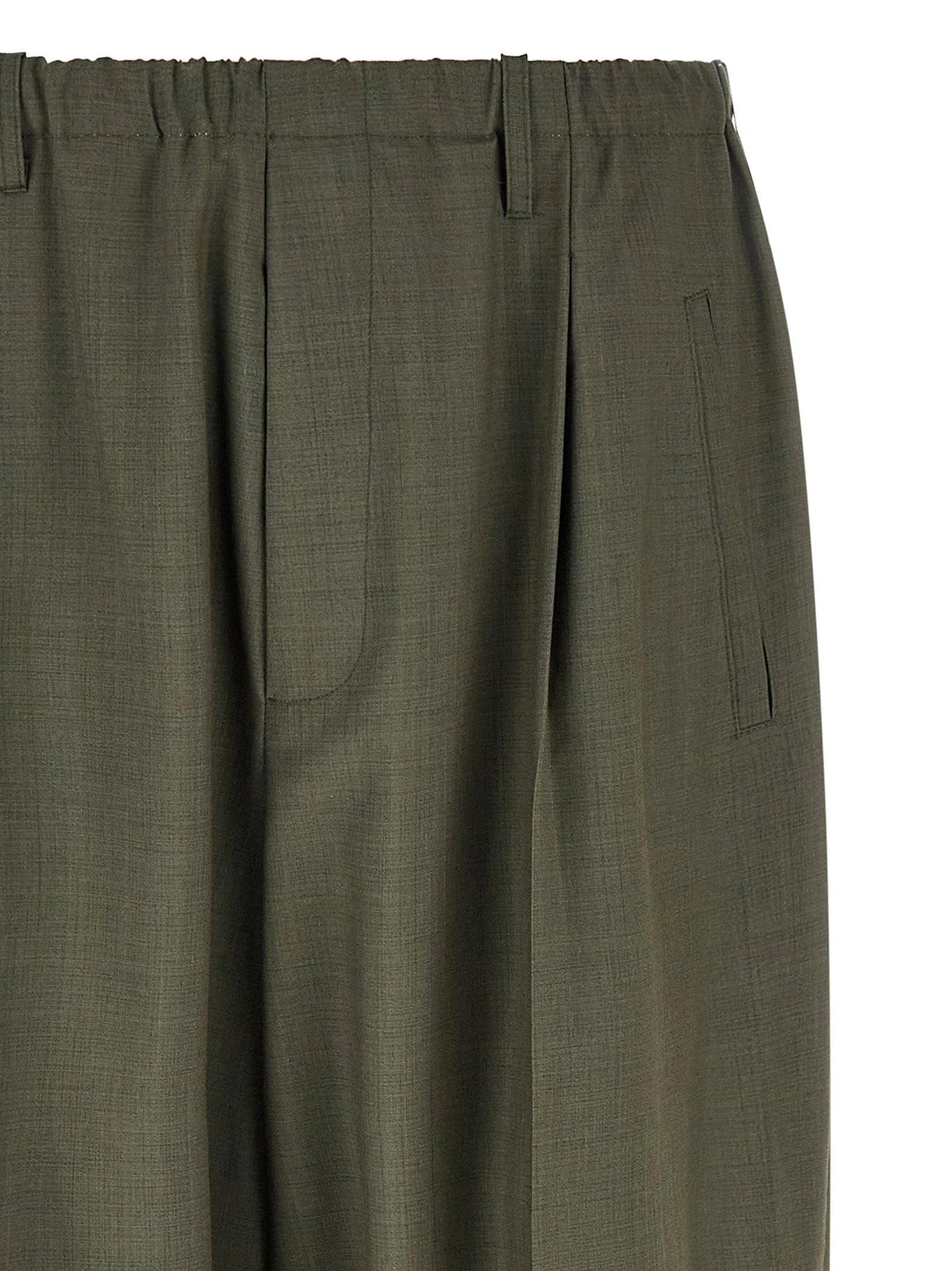 Magliano Bicolor Virgin Wool Casual Pants