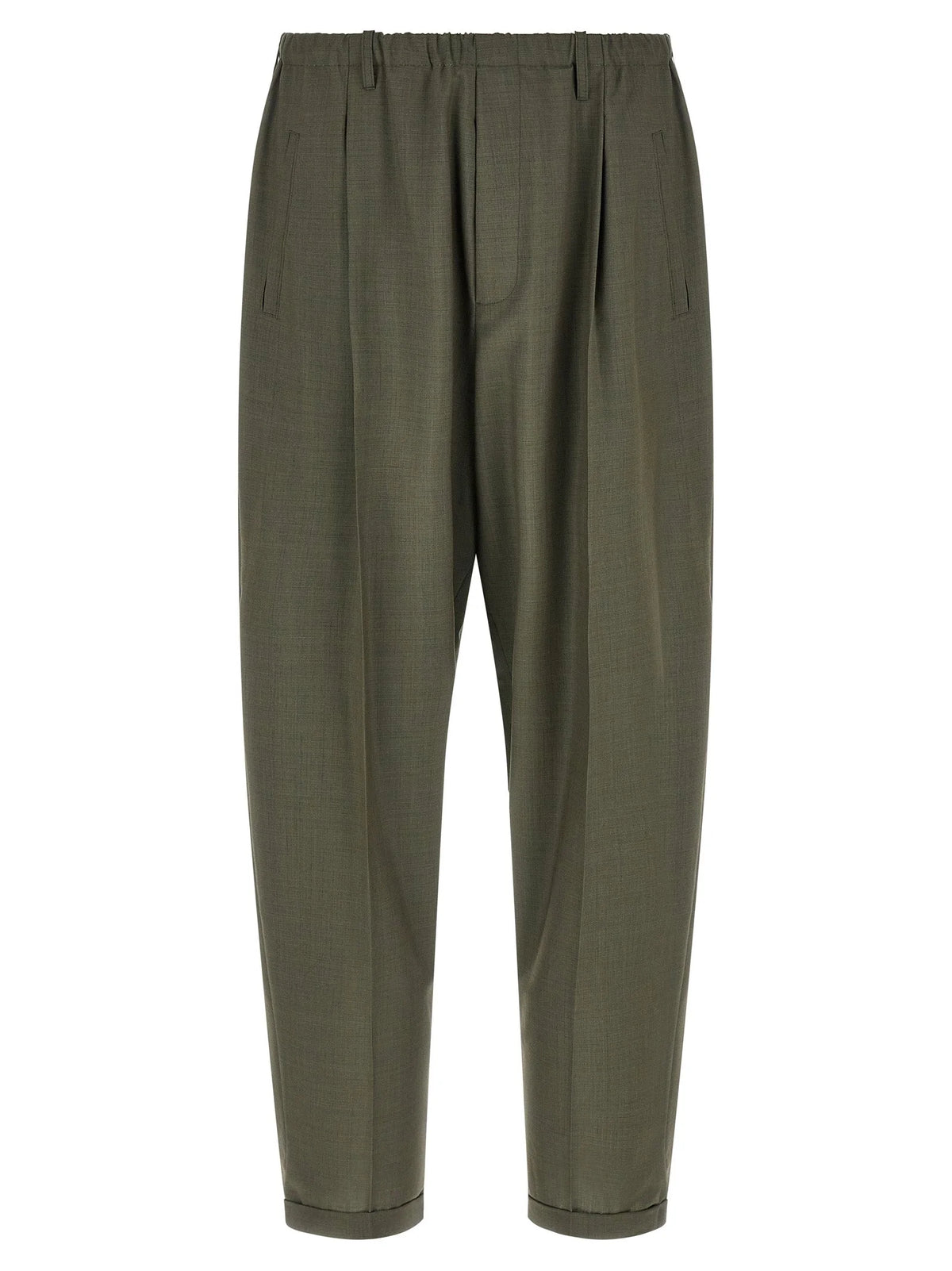Magliano Bicolor Virgin Wool Casual Pants