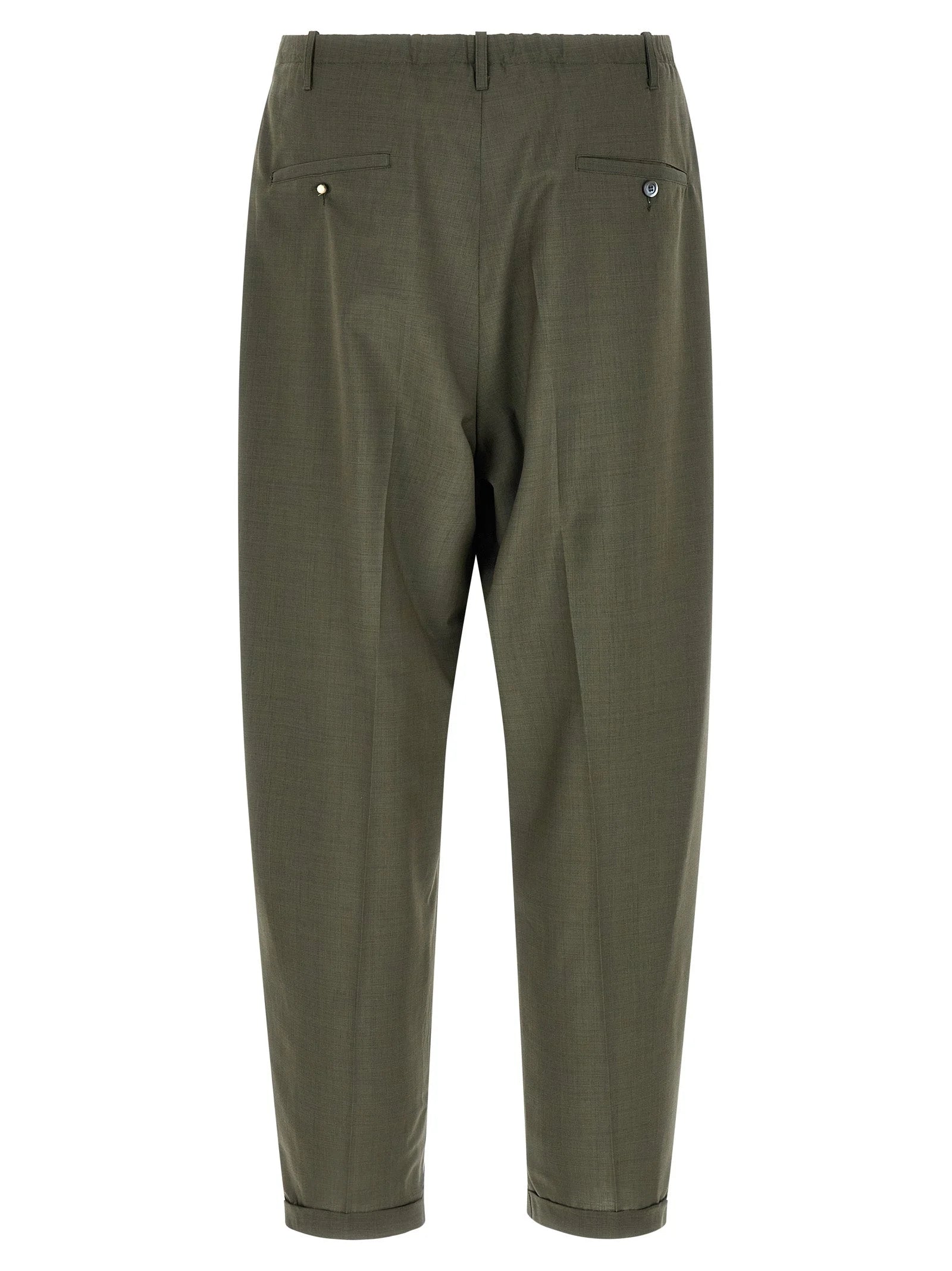 Magliano Bicolor Virgin Wool Casual Pants