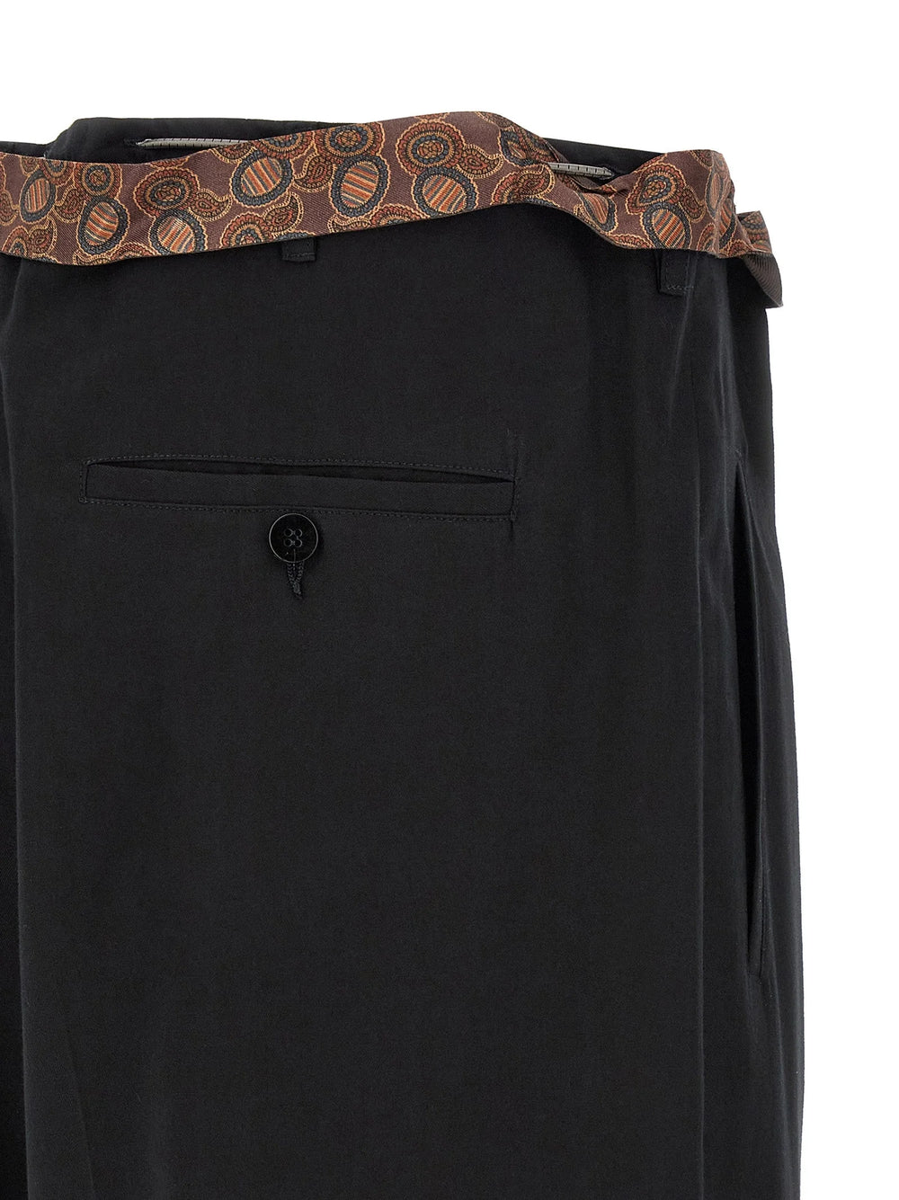 Magliano Black Cotton Casual Pants