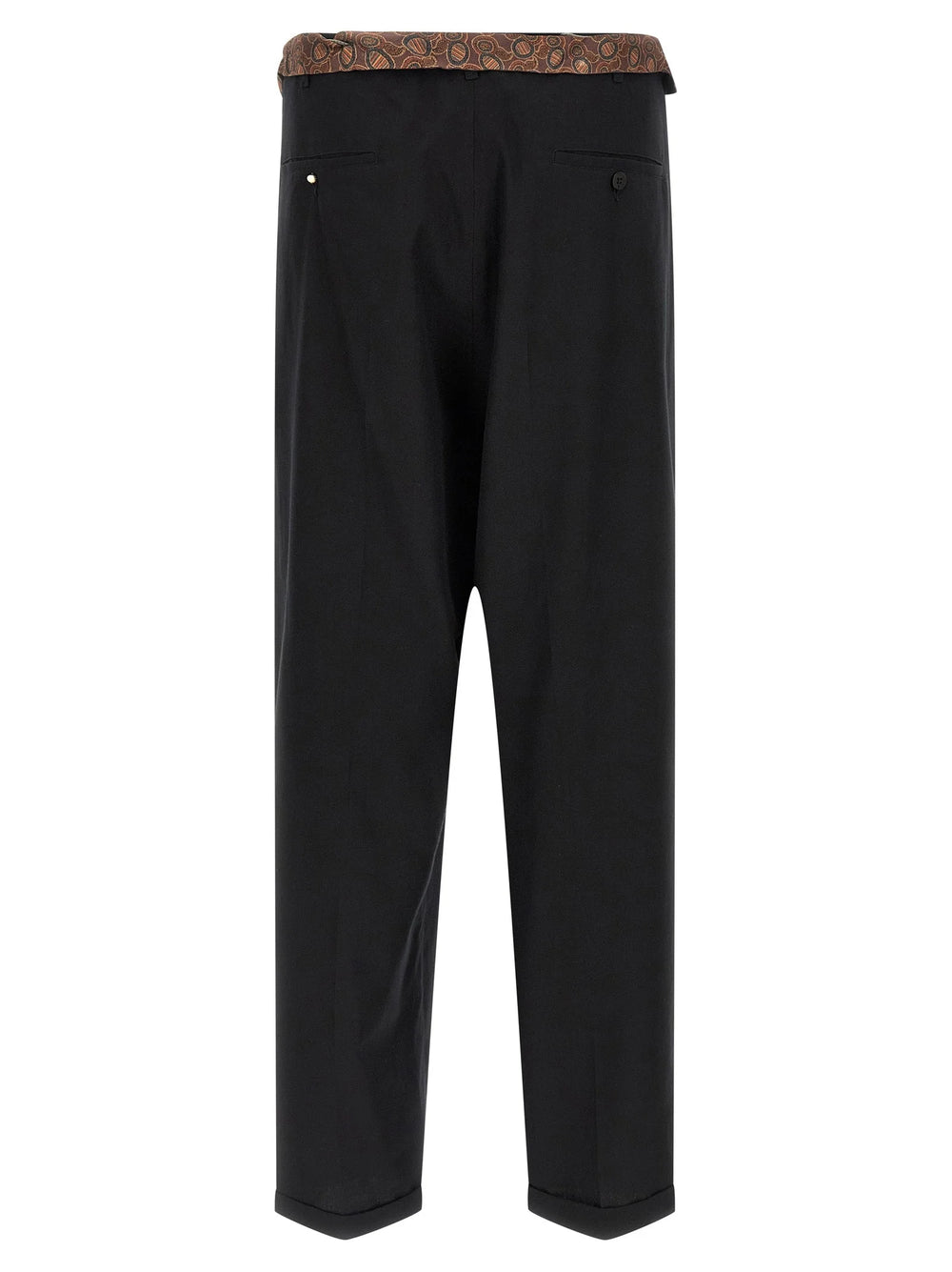 Magliano Black Cotton Casual Pants
