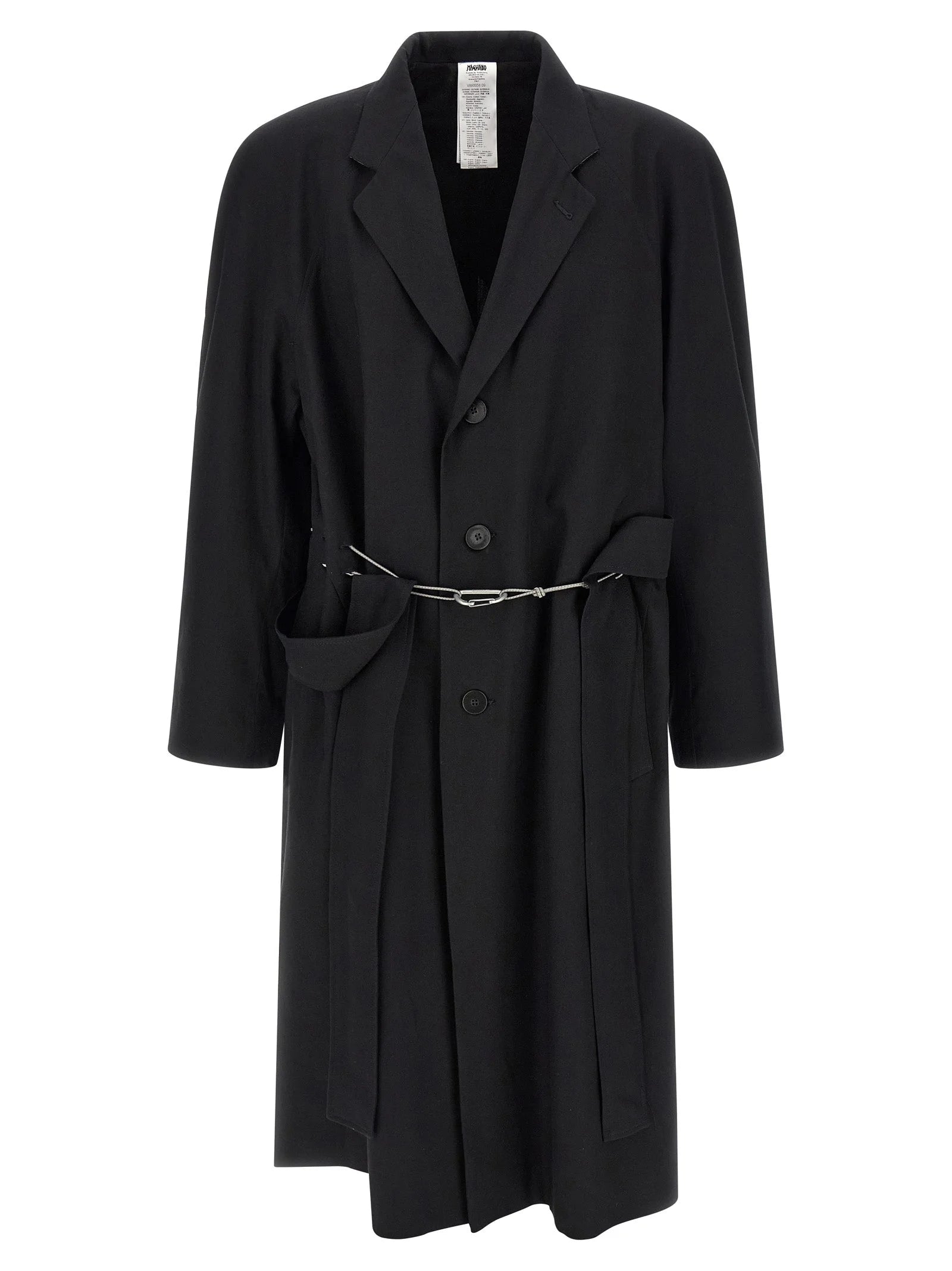 Magliano Black Cotton Coat - S