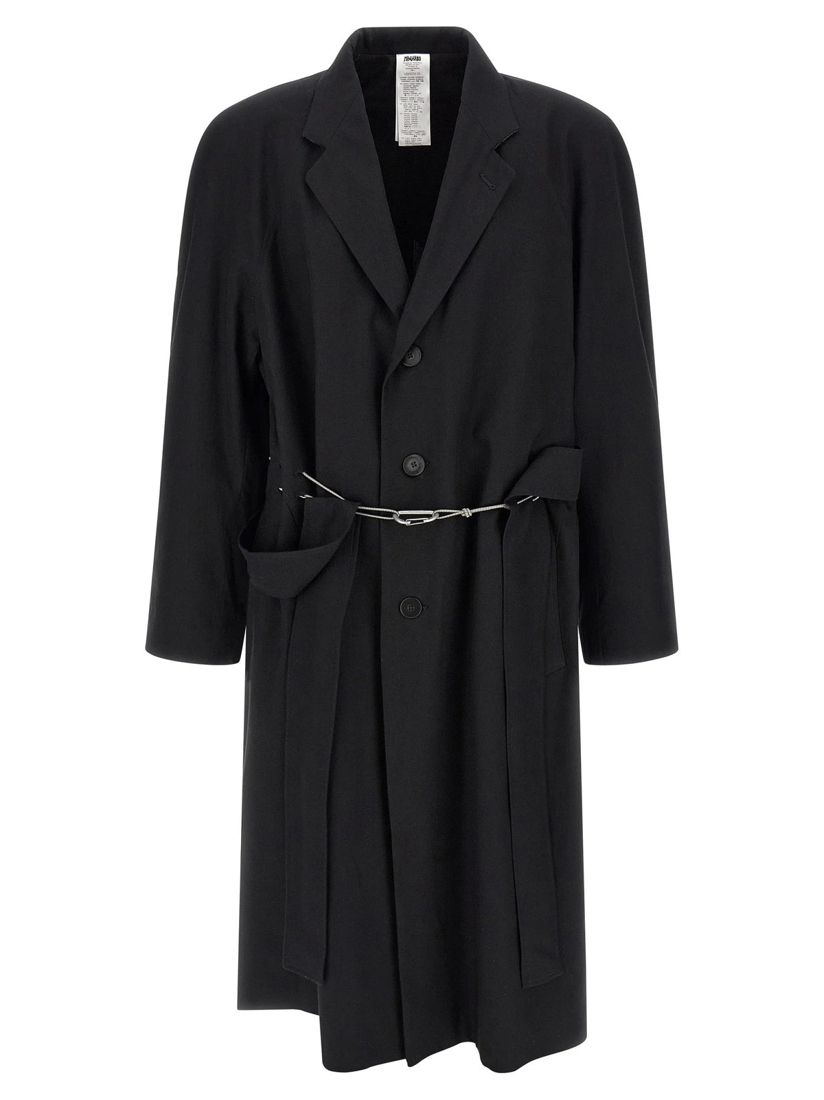 Magliano Black Cotton Coat - S