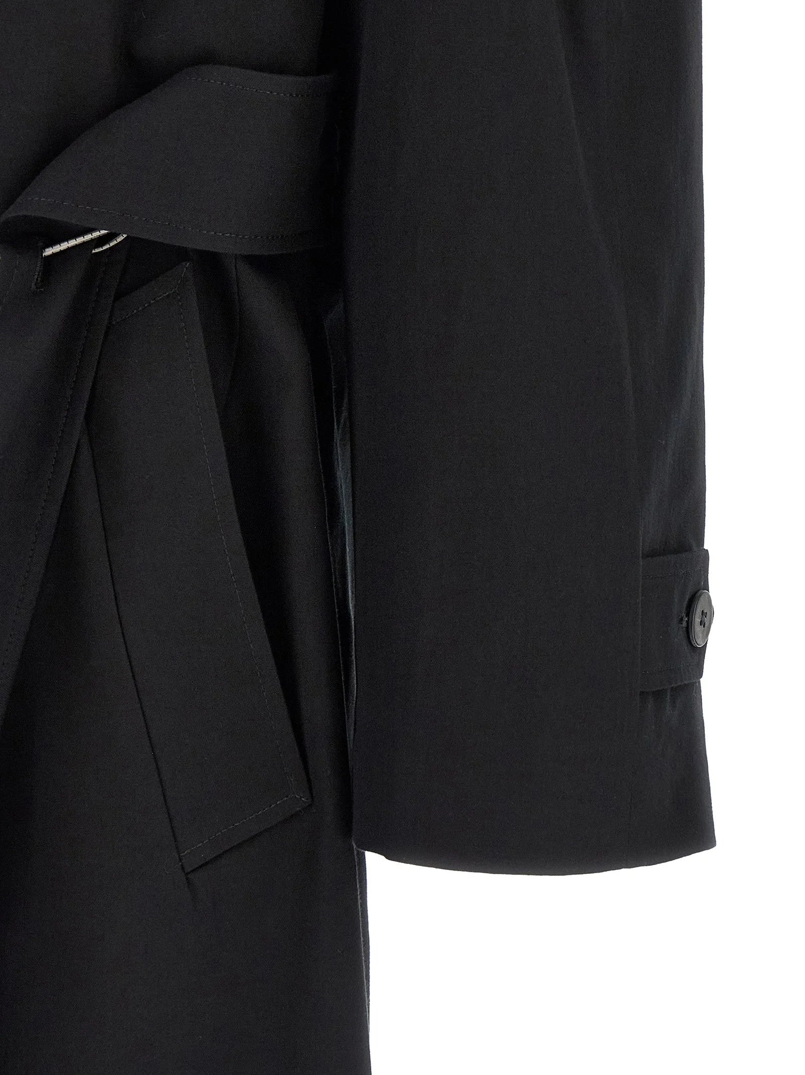 Magliano Black Cotton Coat - S