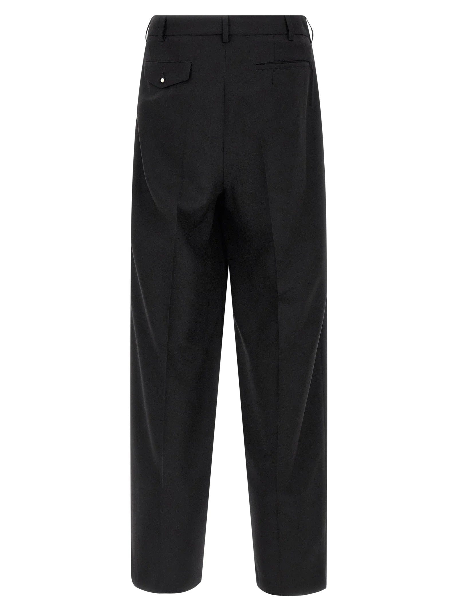 Magliano Black Wool Dress Pants