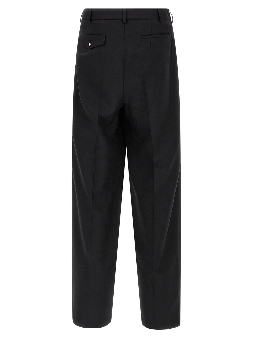 Magliano Black Wool Dress Pants
