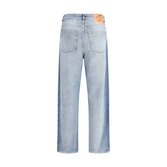 Magliano Blue Cotton Relaxed Fit Jeans - M