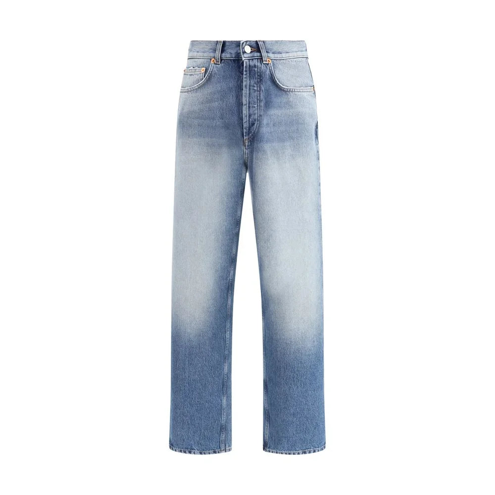 Magliano Blue Cotton Relaxed Fit Jeans - M - Jeans